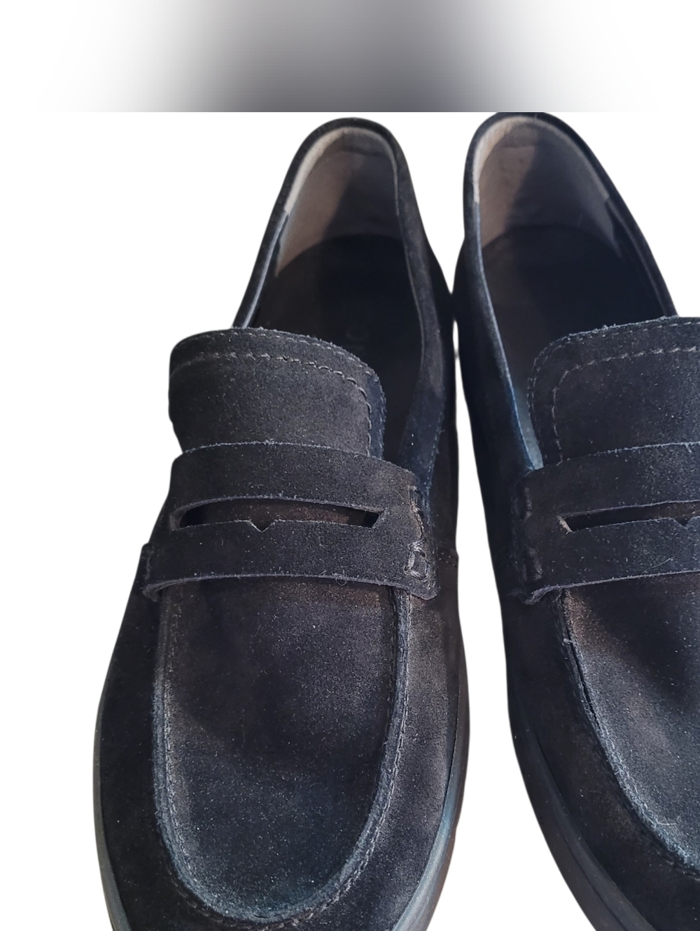 Vionic Uptown black suede loafers - 9.5.       A42